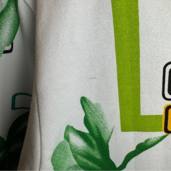 NWT VTG Miss Sixty RARE SAMPLE Top Sz Large Y2K Tropical Graphic Italy Geometric - Picture 10 of 16